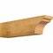 Ekena Millwork Yorktown Rough Sawn Rafter Tail, Western Red Cedar, 6"W x 8"H x 32"L RFT06X08X32YOR00RWR - alternate 1